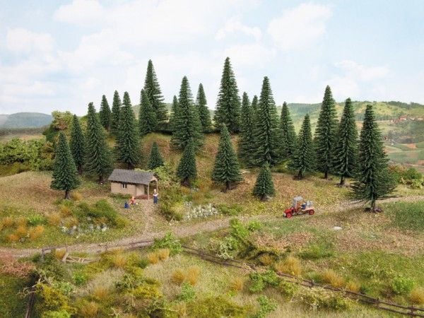 NOCH Model Fir Trees, Brun, Grønn