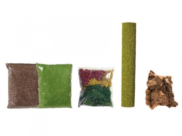 NOCH Scenery Starter Kit, Ruskea, Vihreä, Punainen, Keltainen NOCH Scenery Starter Kit, Ruskea, Vihreä, Punainen, Keltainen