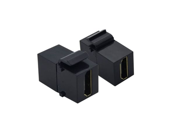 VALUE 25.99.8208, Platt, Svart, HDMI, HDMI, Honkoppling, Honkoppling