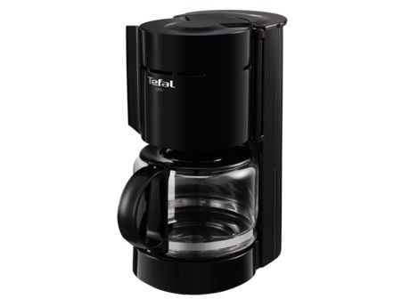 Tefal CM1218, Kaffebrygger (drypp), Malt kaffe, Svart