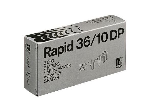 Kaapelikiinnike nro.36, 10 mm - DP takaa maksimaalisen kiinnityksen, HV-pakkaus 1000 kpl Rapid