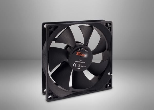 Inter-Tech 92mm Fan Bulk - Sisäosa tuulettimen kanssa - 92 mm