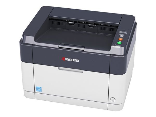 Kyocera FS-1061DN - Skrivare - svartvit - Duplex - laser - 1800 x 600 dpi - upp till 25 sidor/minut - kapacitet: 250 ark - USB 2.0, LAN