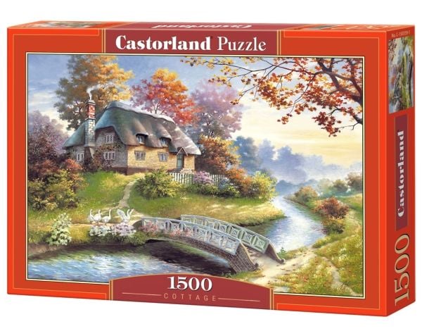 Castorland Cottage 1500 pcs, 1500 styck, Älva, 9 År