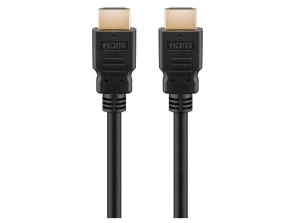 M-CAB - Ultra High Speed - HDMI-kabel - HDMI hann til HDMI hann - 2 m - svart