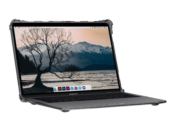 UAG Rugged Case for MacBook Air 13-inch (2018-2019): A1932 & (2020): A2179 (2020 M1) - Plyo Ice - Skallveske for bærbar - 13" - is - for Apple MacB...
