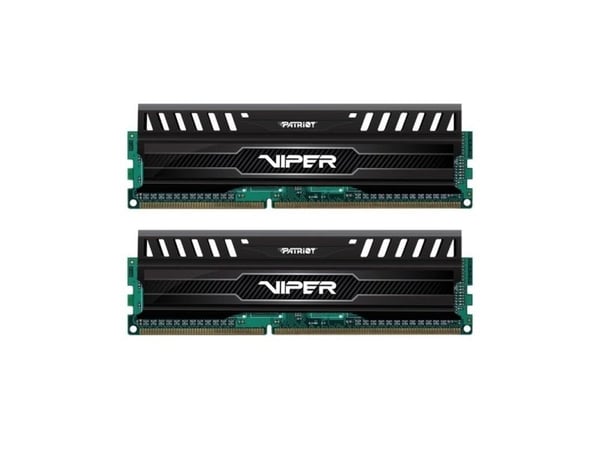 Patriot Extreme Performance Viper 3 Series Black Mamba Edition - DDR3 - sett - 16 GB: 2 x 8 GB - DIMM 240-pin - 1600 MT/s / PC3-12800 - CL10 - 1.5 ...