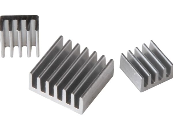 Joy-iT RB-HEATSINK, Kjøleribbe/Radiator, Aluminium