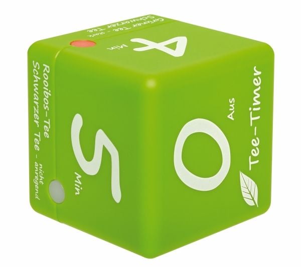 TFA Cube Timer - Kjøkkentidtaker trådløs - lys grønn