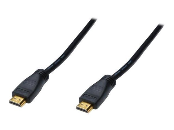 ASSMANN - HDMI-kabel - HDMI hann til HDMI hann - 30 m - dobbeltisolert - svart