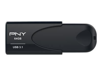 PNY Attaché 4 - USB flash-enhet - 64 GB - USB 3.1