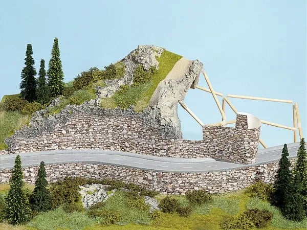NOCH Kartongvägg "Granit", Grå