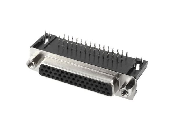 econ connect BU44HDW, D-Sub, Musta, Kupari, Nikkeli, Terästä, Kestomuovipolyesteri (PBT), Kulta, Kupariseos, 500 V