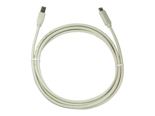 LogiLink CU0160, 1 m, USB C, USB B, USB 2.0, 480 Mbit/s, Valkoinen