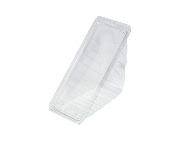 Sandwichbakke 185x78x85 mm til 4 skiver med Låg PET Klar,5 pk x 100 stk/krt Sandwichbakke 185x78x85 mm til 4 skiver med Låg PET Klar,5 pk x 100 stk/krt