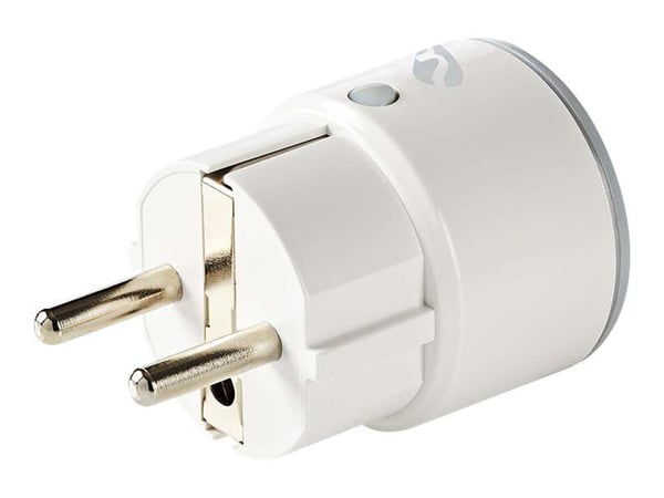 Nedis WiFi Smart Plug - Smartplugg - trådløs - Wi-Fi - 2.4 Ghz