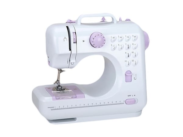Emerio SEW-121820 - Symaskin - 12 sting - 1 fireskrittsknappehull