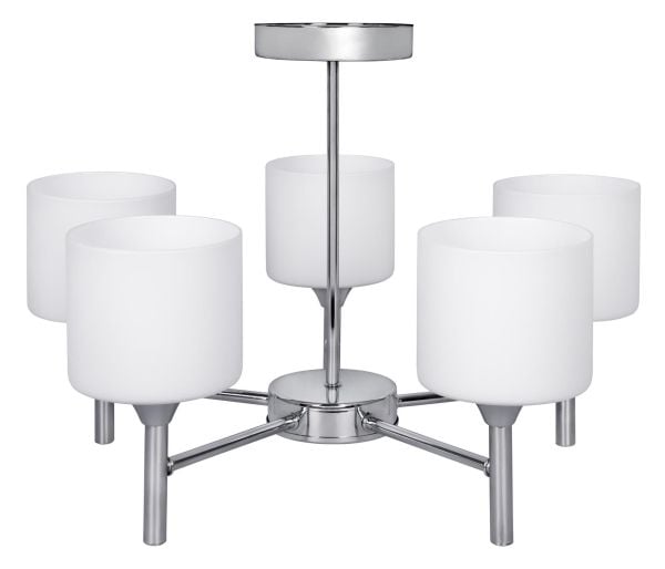 Activejet AJE-MIRA 5P, 5 lampor, E27, IP20, Silver