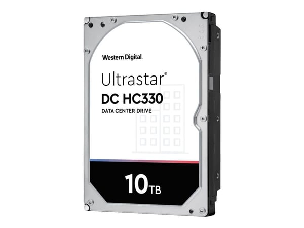 WD Ultrastar DC HC330 WUS721010ALE6L4 - Harddisk - kryptert - 10 TB - intern - 3.5" - SATA 6Gb/s - 7200 rpm - buffer: 256 MB - Self-Encrypting Driv...