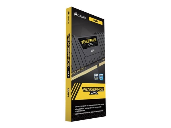 CORSAIR Vengeance LPX - DDR4 - modul - 16 GB - DIMM 288-pin - 3000 MHz / PC4-24000 - CL16 - 1.35 V - ikke-bufret - ikke-ECC - svart