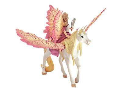 Schleich Fairy Feya with Pegasus unicorn