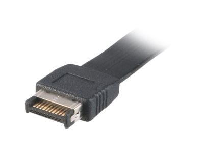 USB 3.1 Gen2 internal to external PCI bracket cable adpater