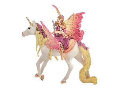 Schleich Fairy Feya with Pegasus unicorn
