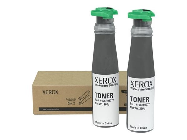 Xerox WorkCentre 5020 - 2-pack - svart - tonerpåfylling - for WorkCentre 5016, 5020