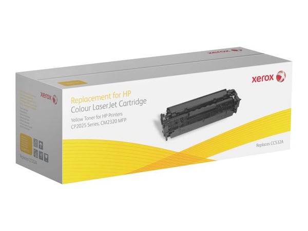 Xerox - Gul - kompatibel - tonerpatron (alternativ for: HP CC532A) - for HP Color LaserJet CM2320fxi, CM2320n, CM2320nf, CP2025, CP2025dn, CP2025n,...