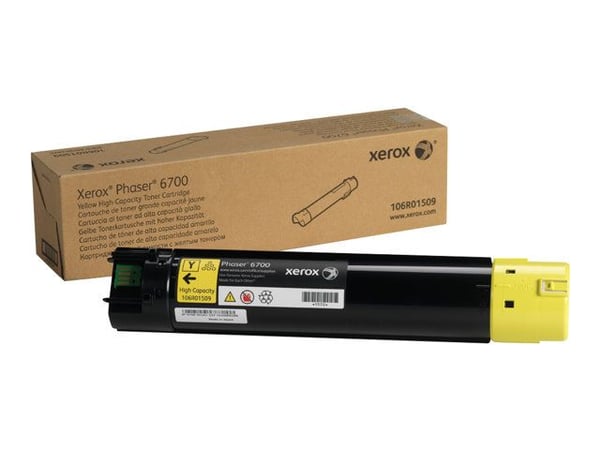 Xerox - Høykapasitets - gul - original - tonerpatron - for Phaser 6700Dn, 6700DT, 6700DX, 6700N, 6700V_DNC
