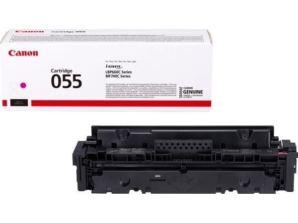 Canon 055, 2100 sivua, Magenta, 1 kpl