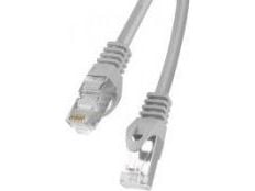 Lanberg - Liitäntäkaapeli - RJ-45 (uros) RJ-45 (uros) - taitettu suojaamaton kierretty pariliitos (F/UTP) - CAT 6 - muotoiltu, solmuton, säikeistet...