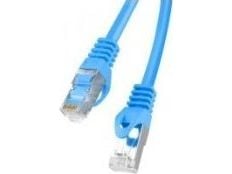 Lanberg - Patch-kabel - RJ-45 (hane) till RJ-45 (hane) - 50 cm - F/UTP (folieöverdraget oskärmat tvinnat par) - CAT 6 - formpressad, hakfri, tvinna...