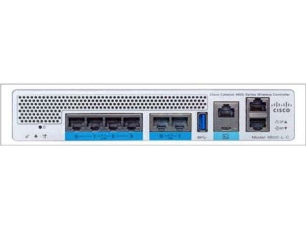 Cisco Catalyst 9800-L langaton ohjain - verkko-ohjain - 10 GigE - Wi-Fi 6 - 1U - telineasennettava
