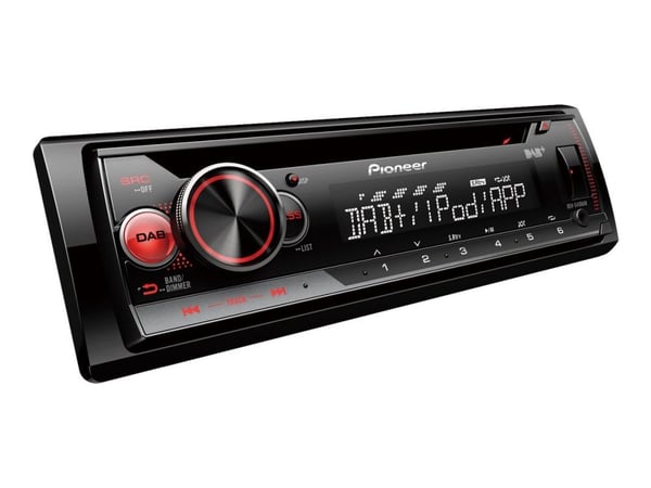 Pioneer DEH-S410DAB - Vogn - CD-mottaker - i instrumentbordet - Enkelt-DIN - 50 watt x 4