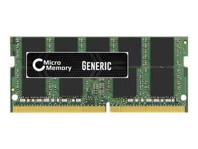 CoreParts - DDR4 - modul - 16 GB - SO DIMM 260-pin - 2400 MHz / PC4-19200 - 1.2 V - ej buffrad - icke ECC