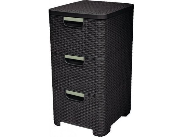 CURVER 206313 hylle (brun farge)