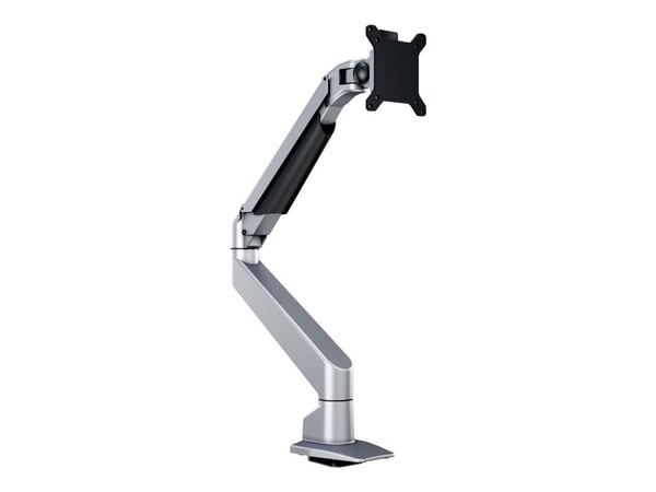 Multibrackets M VESA Gas Lift Arm Single - Monteringssett (leddarm, skrivebordsklemmemontering) - for LCD-skjerm - aluminium - sølv - skjermstørrel...