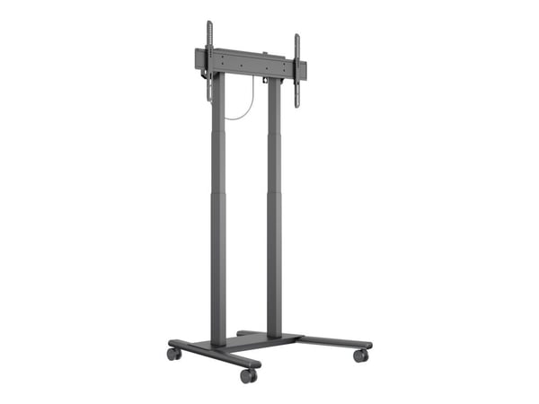Multibrackets M Motorized Floorstand - Stativ - motorisert - for LCD-TV - svart - skjermstørrelse: 37"-90" - plassering på gulv