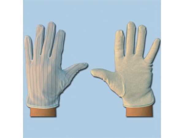 BJZ C-199-2814-L, Isolerende hansker, Hvit, L, Voksen, Unisex, Beskyttelse mot elektrostatisk utladning (ESD)