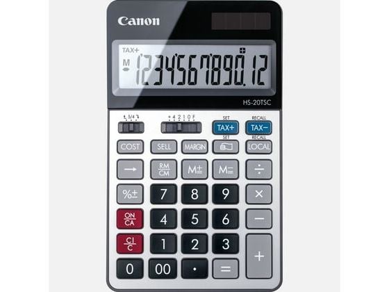 Canon HS-20TSC - Skrivbordskalkylator - 12 siffror - solcellspanel, batteri