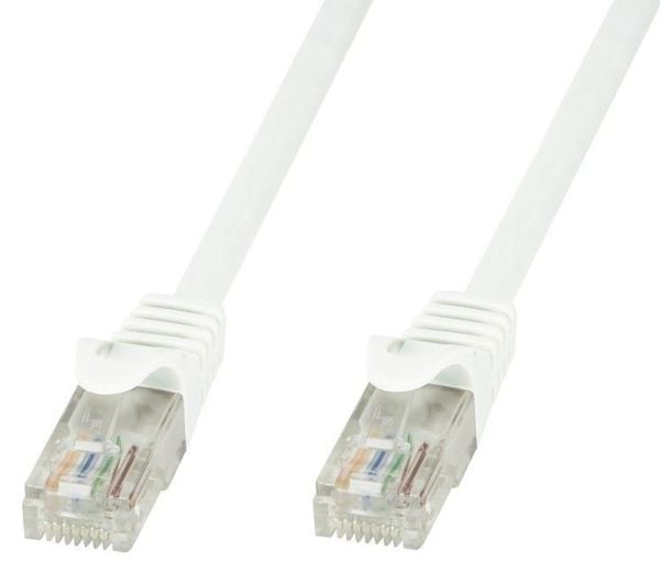 Techly ICOC U6-6U-020-WHT, 2 m, Cat6, U/UTP (UTP), RJ-45, RJ-45, Hvit