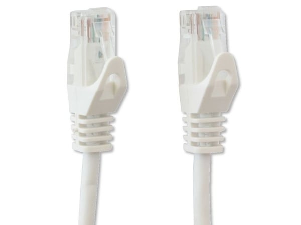 Techly ICOC U6-6U-020-WHT, 2 m, Cat6, U/UTP (UTP), RJ-45, RJ-45, Hvit