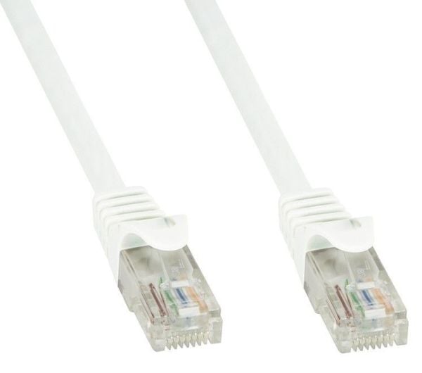 Techly ICOC U6-6U-020-WHT, 2 m, Cat6, U/UTP (UTP), RJ-45, RJ-45, Hvit
