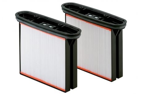 Metabo 631934000, Filter, Trommelvakuum, Hvit, Polyester, M, ASA 2025 ASR 2025 ASR 2050 SHR 2050 M ASR 35 L AutoClean ASR 35 M AutoClean