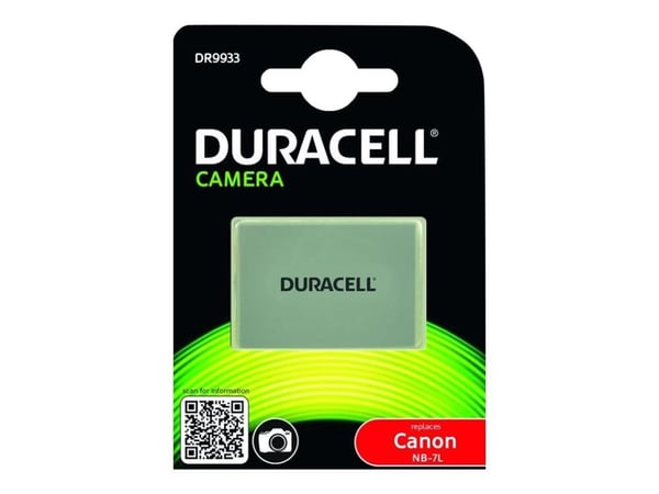Duracell Li-Ion bat. 1000mAh for Canon NB-7L