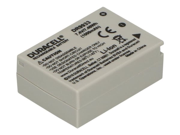 Duracell Li-Ion bat. 1000mAh for Canon NB-7L