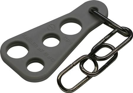 SP1 Ø7-13MM för 4 kablar, polypropylen knuten kedja i rostfritt stål. SP1 Ø7-13MM för 4 kablar, polypropylen knuten kedja i rostfritt stål.