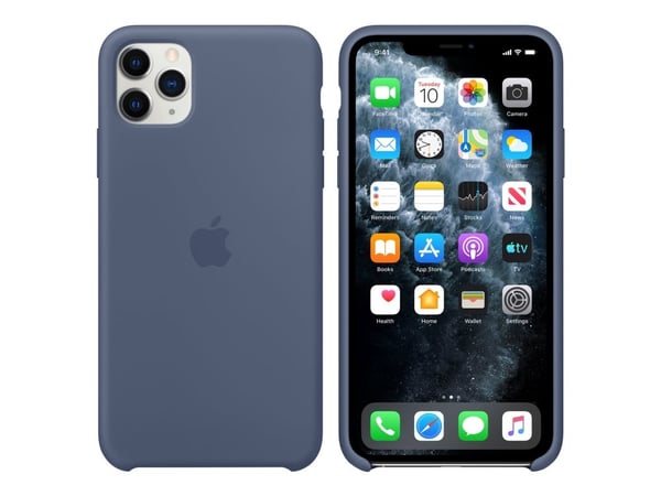 Apple - Takakansi matkapuhelimelle - silikoni - Alaskan sininen - iPhone 11 Pro Maxille