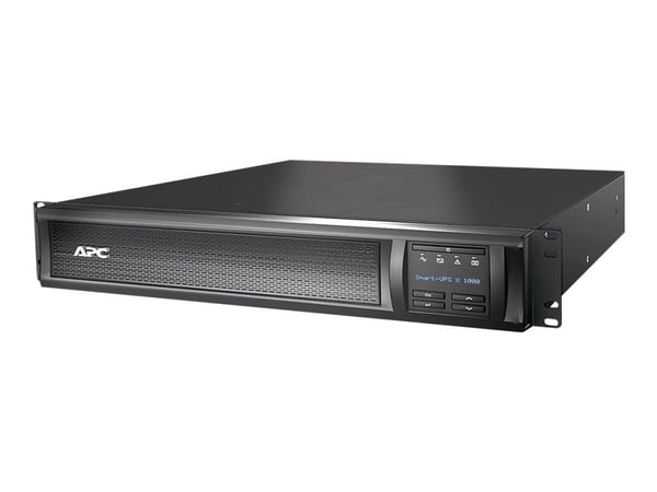 APC Smart-UPS X 1000 Rack/Tower LCD - UPS (rackversion) - AC 230 V - 800 Watt - 1000 VA - RS-232, USB - output-stikforbindelser: 8 - 2U - lajittelu